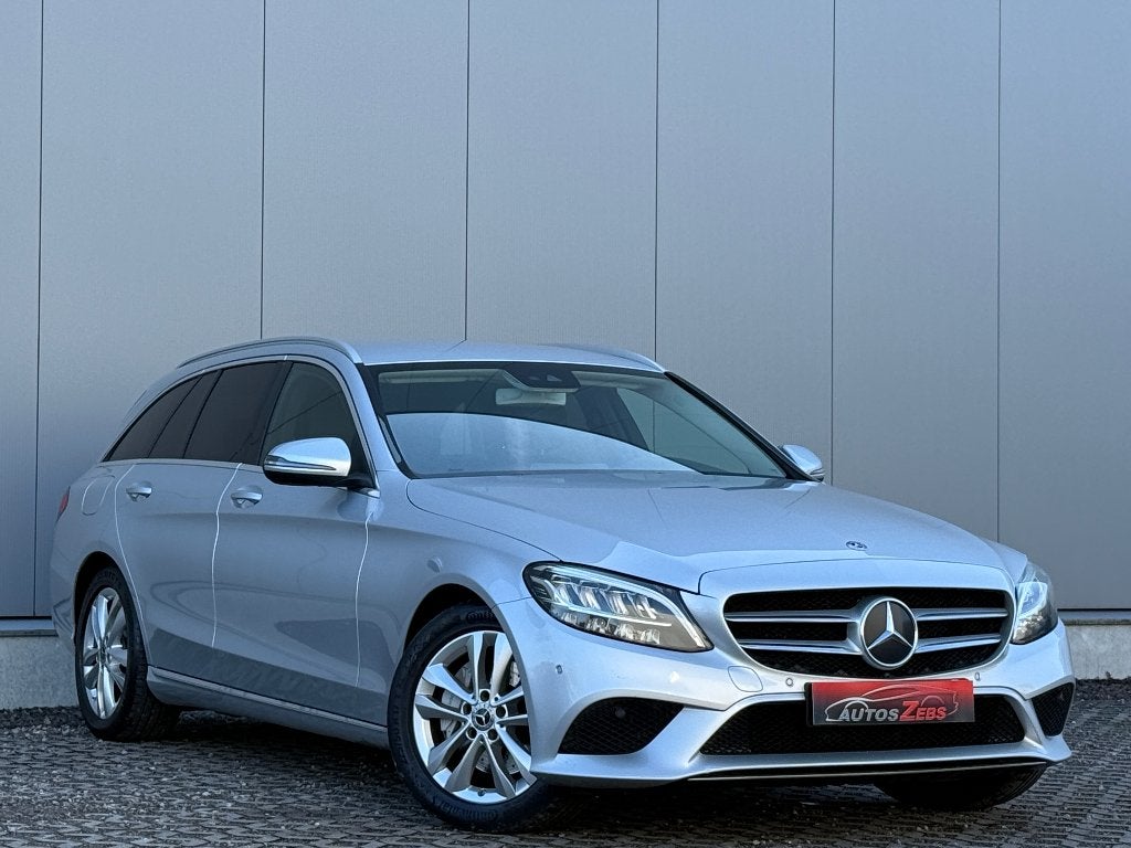 Caméra d'angle mort LED Mercedes-Benz C 200 d LineAss Euro6d, Argent ou Gris, 140 g/km, Euro 6, Entreprise