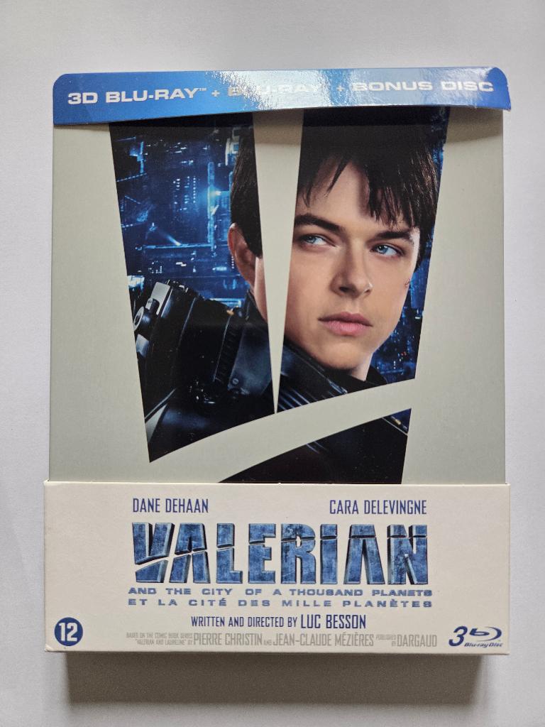 Valerian (Blu-ray disc - metal case - 3D en 2D film), Ophalen, Zo goed als nieuw, Science Fiction en Fantasy