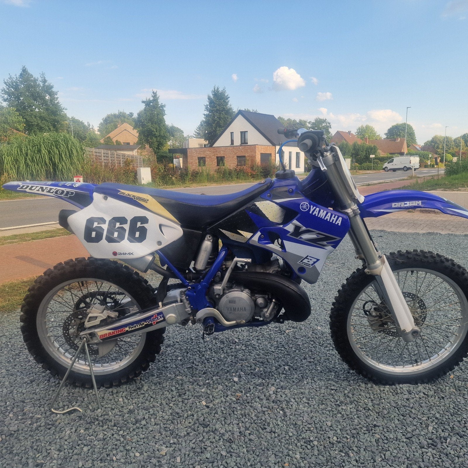 Yamaha YZ250 MET PAPIEREN, Ophalen of Verzenden, Yamaha