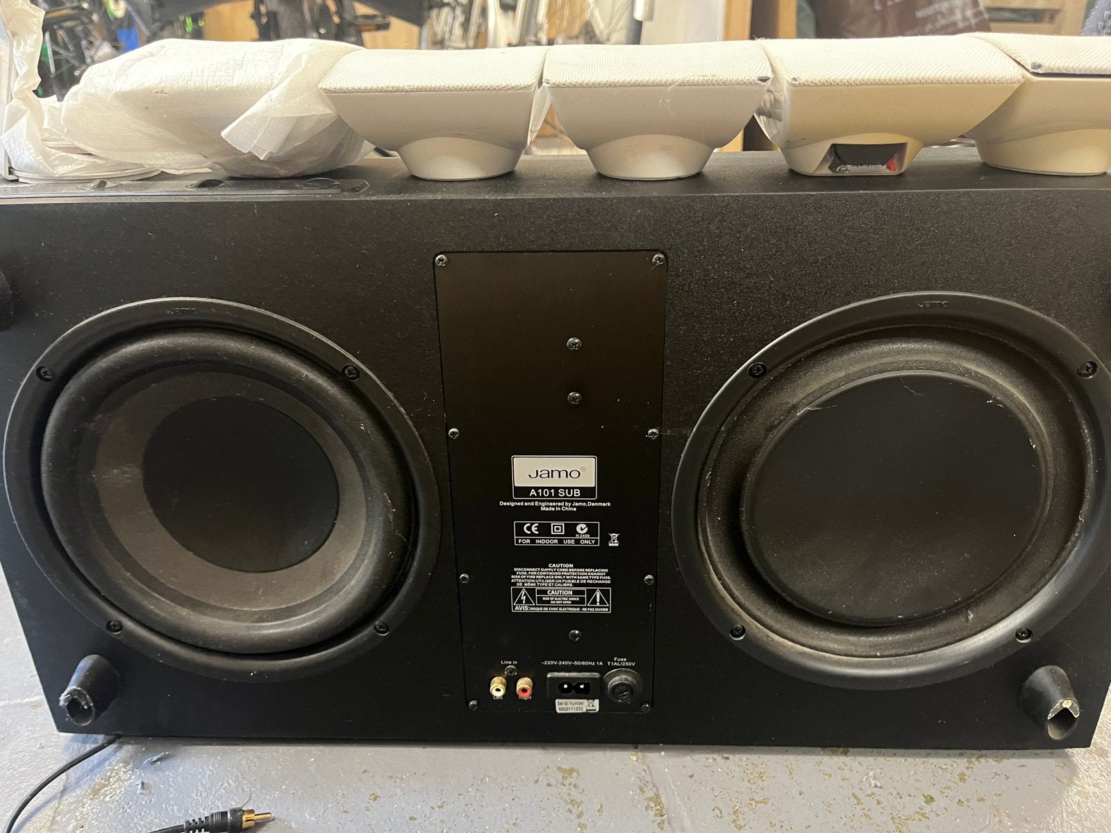 Jamo home cinema set 5.1, Ophalen, Gebruikt