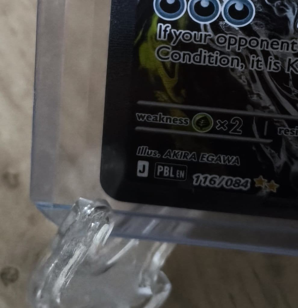 Mega Darkrai EX Pokemón kaart 116/084, Hobby en Vrije tijd, Ophalen of Verzenden, Nieuw, Losse kaart, Foil