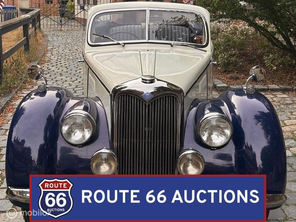 Riley RMD Cabriolet | 1950 | Route 66 Auctions, Overige merken, Zwart, Bedrijf, Handgeschakeld