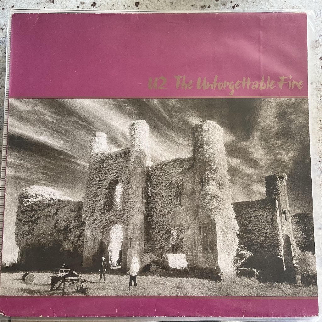 lp - U2 - The Unforgettable Fire, LP, Gebruikt, Pop, Ophalen of Verzenden