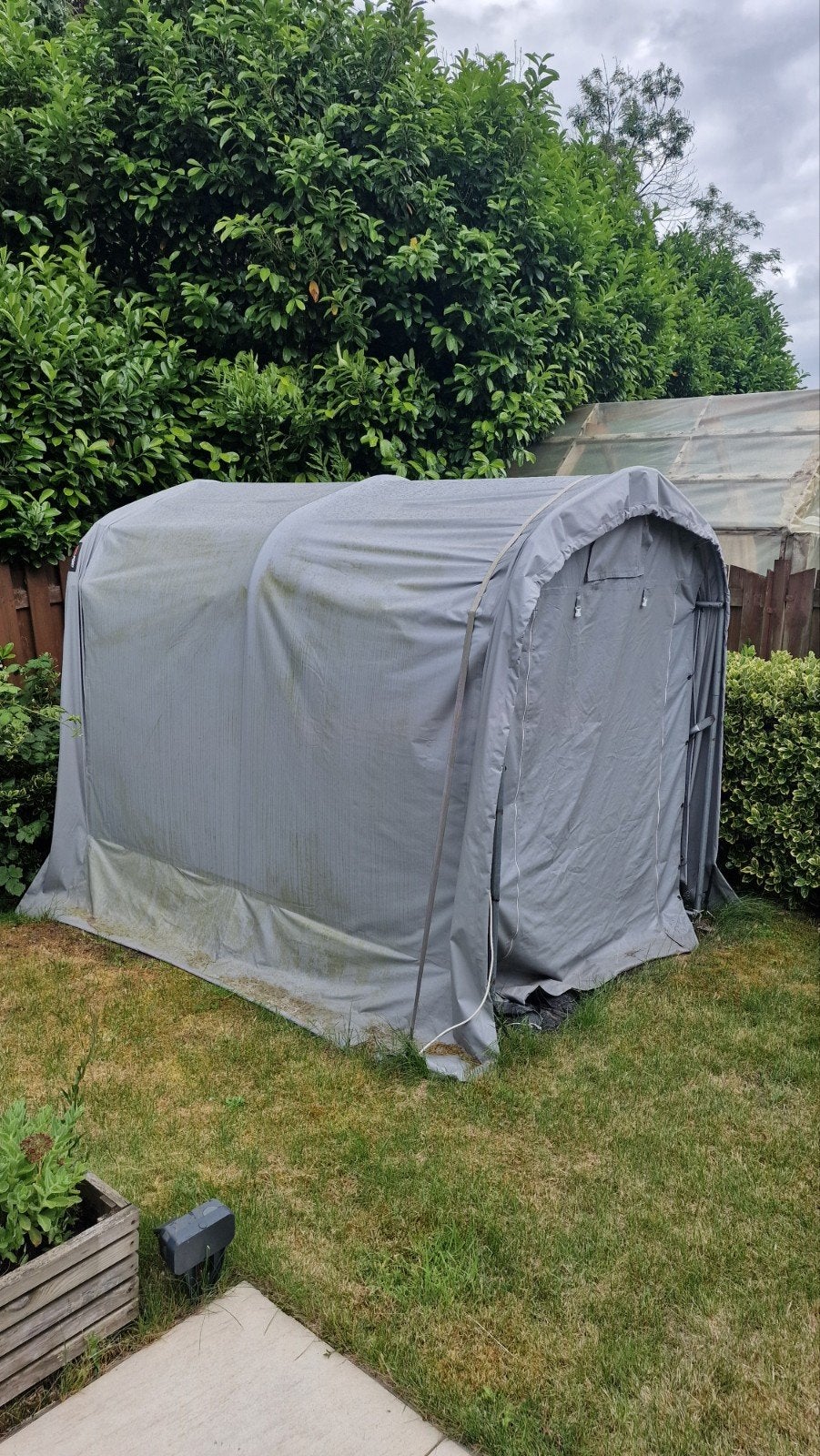 Tente de garage 2,4 x 1,6 m, Ophalen