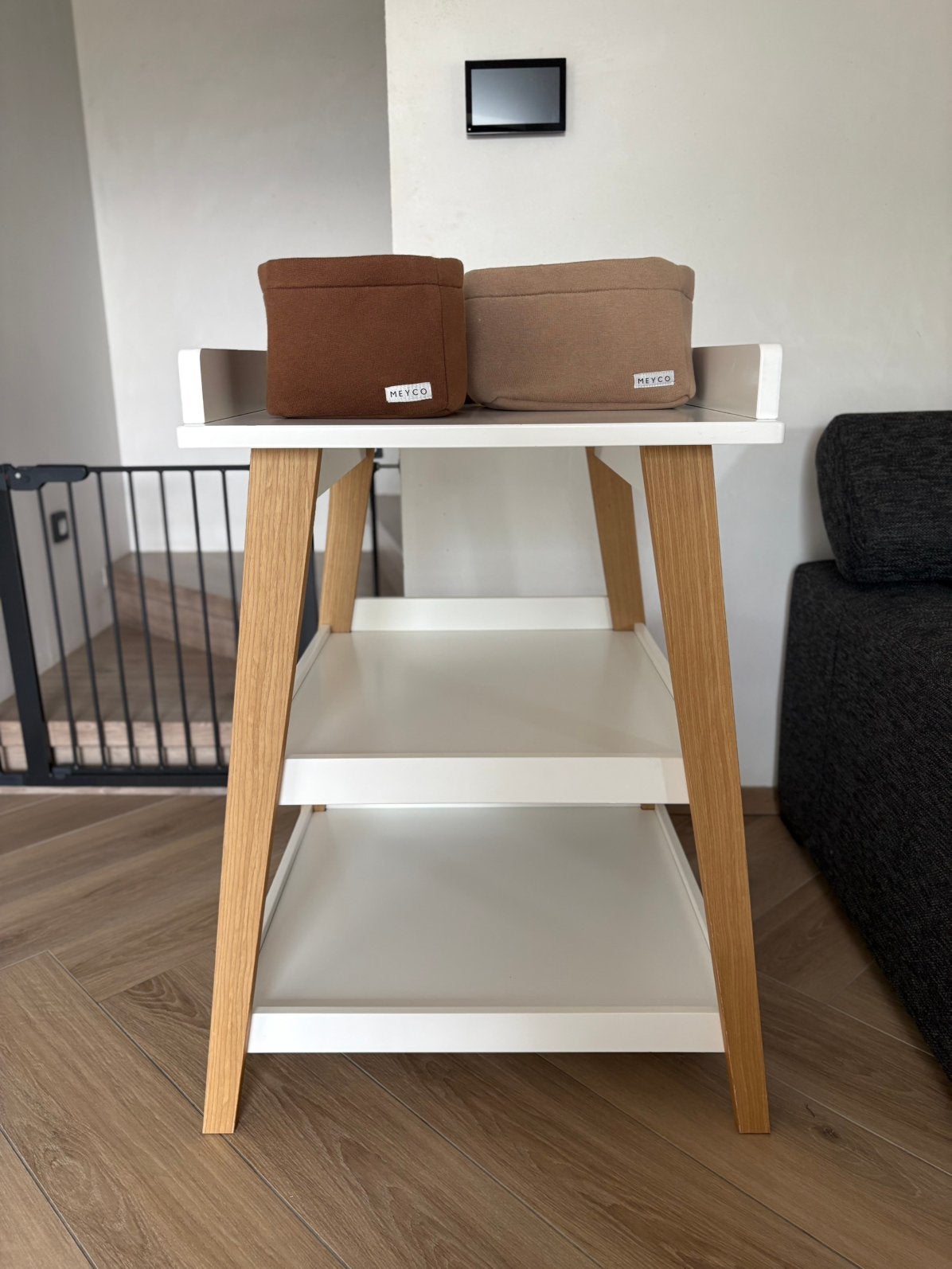 Verzorgingstafel Pericles June wit, Kinderen en Baby's, Ophalen, Minder dan 75 cm, 70 cm of meer, Zo goed als nieuw