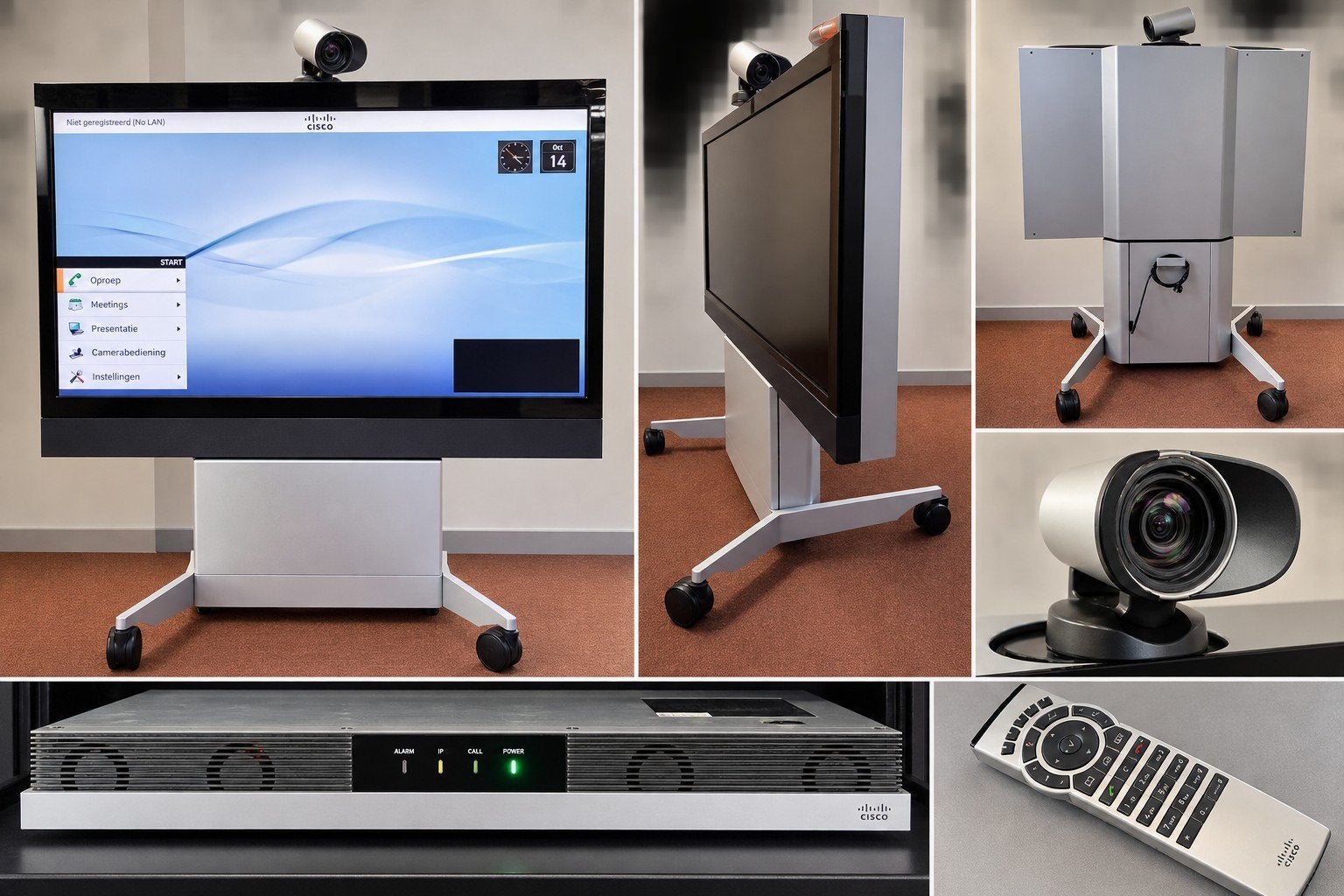 Cisco / Presentatie- en Videoconferentiesysteem, 52" Full HD, Computers en Software, Ophalen, Gebruikt