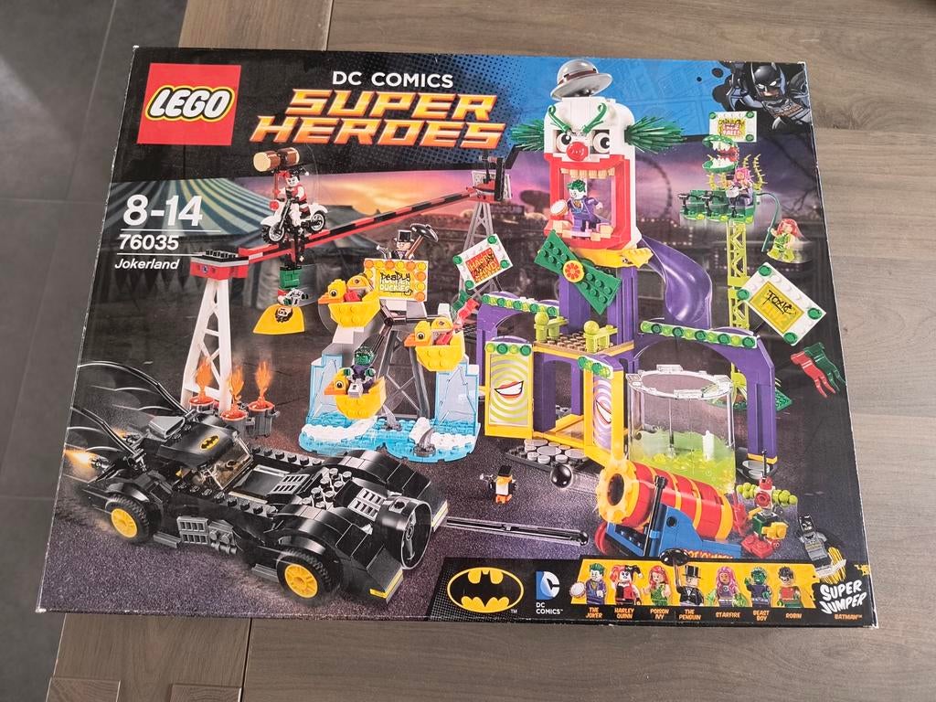 Lego 76035 Jokerland, Lego, Ophalen of Verzenden, Zo goed als nieuw, Compleet