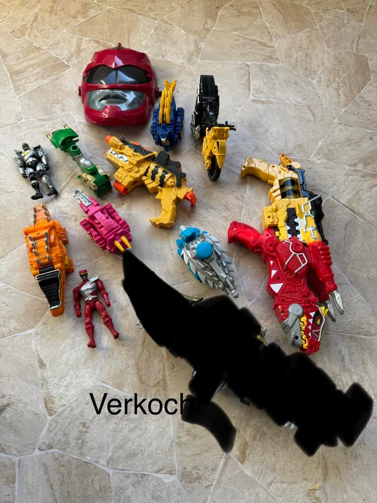 Power rangers dino charge, Ophalen, Zo goed als nieuw