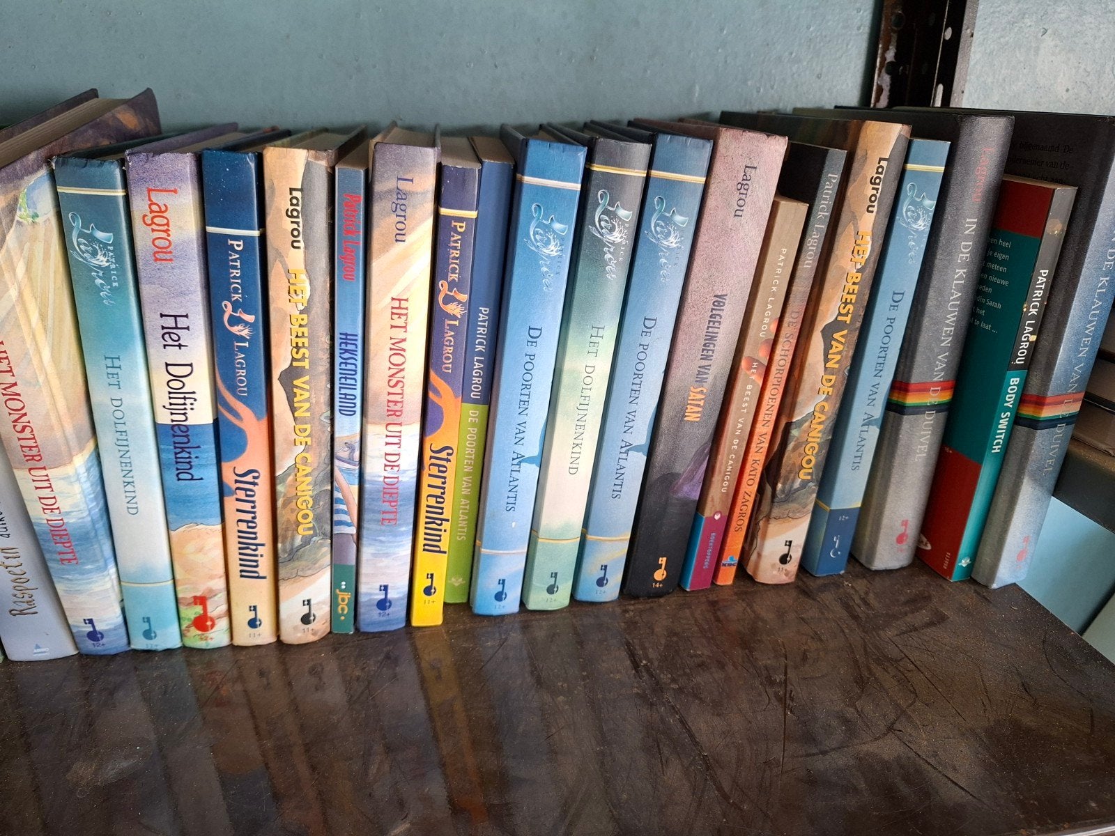 Patrick lagrou lot boeken voor klasbib, Enlèvement ou Envoi
