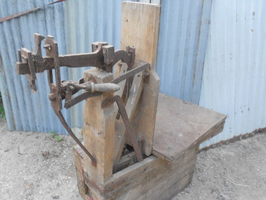 Oude Weeg Bascule Landbouwbascule, Antiek en Kunst, Antiek | Gereedschap en Instrumenten, Ophalen