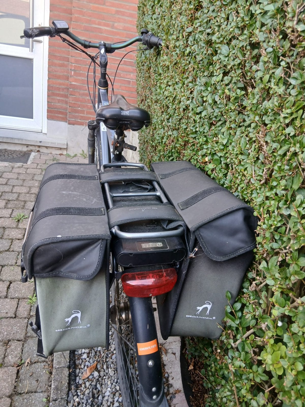 Electrische fiets heren, Gebruikt, Velgrem, Versnellingen, 49 tot 53 cm