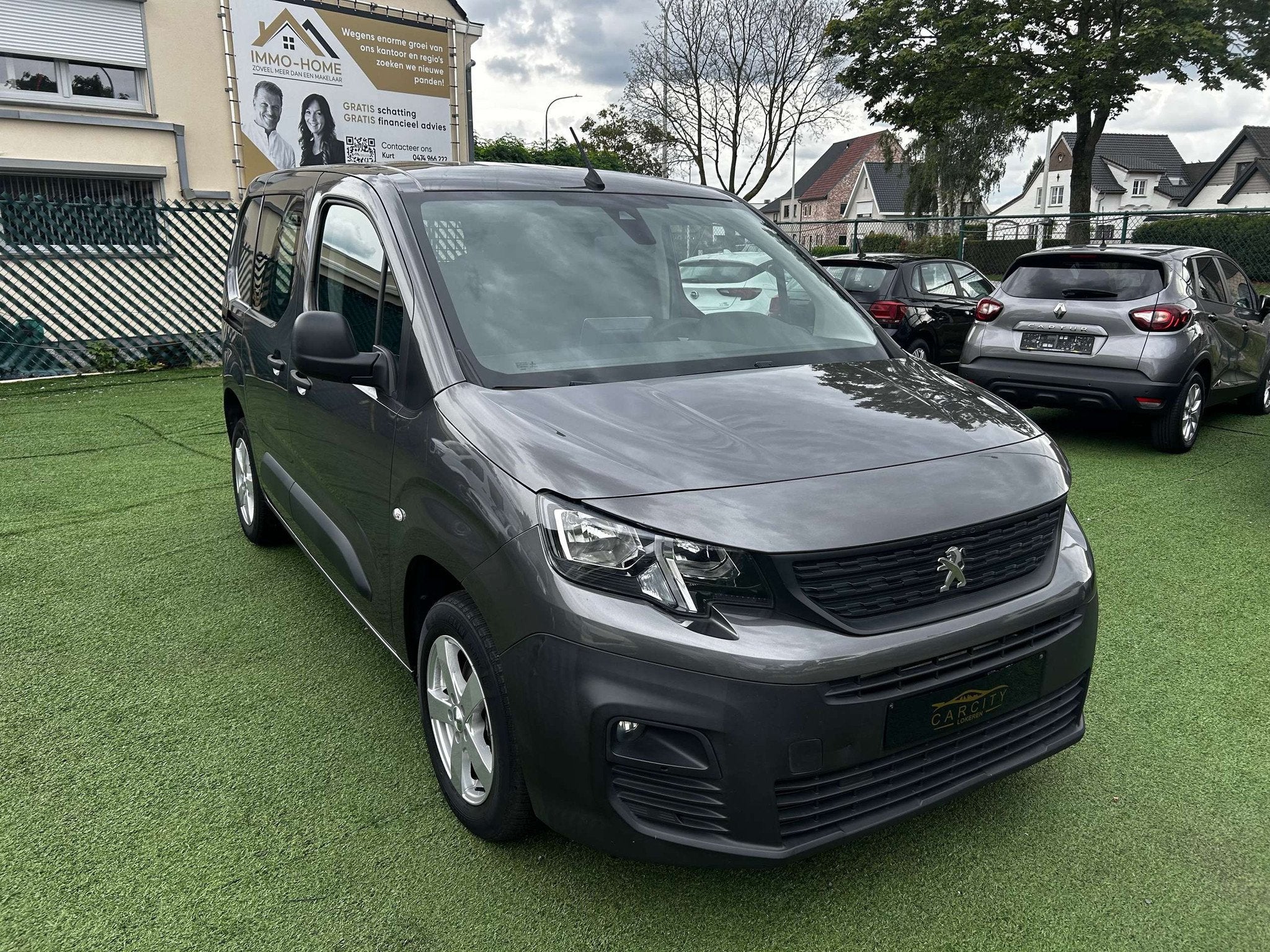 Peugeot Partner 1.5 HDi L1* AUTOMAAT° 3 PL *NAVI*APPLE CARP, Argent ou Gris, Achat, Euro 6, Entreprise