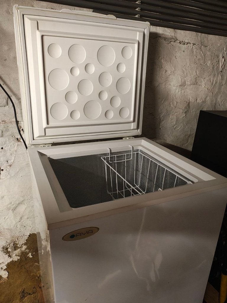 Congélateur, Gebruikt, Minder dan 85 cm, Tussenbouw, Minder dan 60 cm
