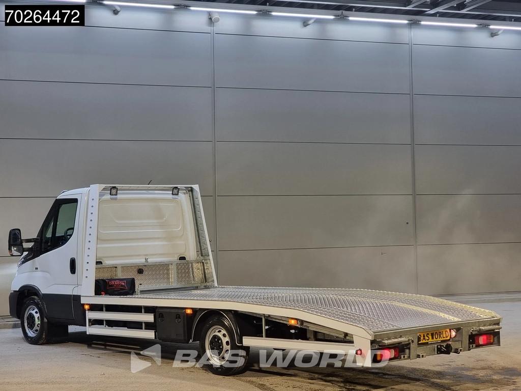 Iveco Daily 35S18 BPM VRIJ! 3.0L Automaat Autotransporter 20, Auto's, Automaat, Stof, Euro 6, 4 cilinders