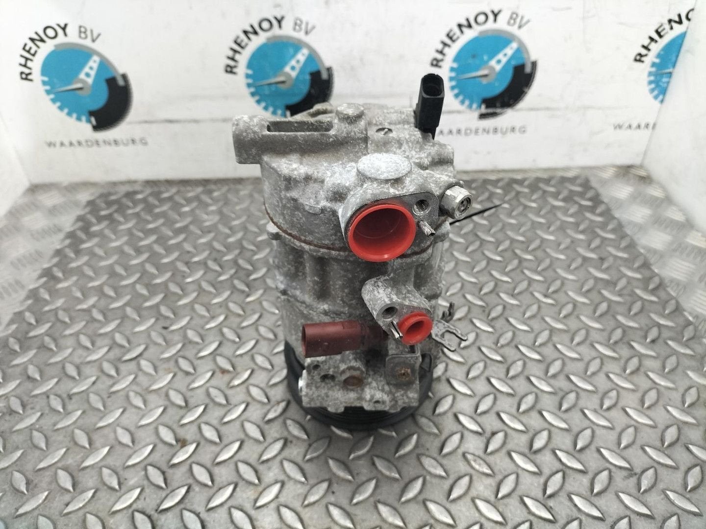 VOLKSWAGEN POLO AIRCO COMPRESSOR / AIRCOPOMP 3Q0816803D 2021, Ophalen of Verzenden, Gebruikt, ARN erkend