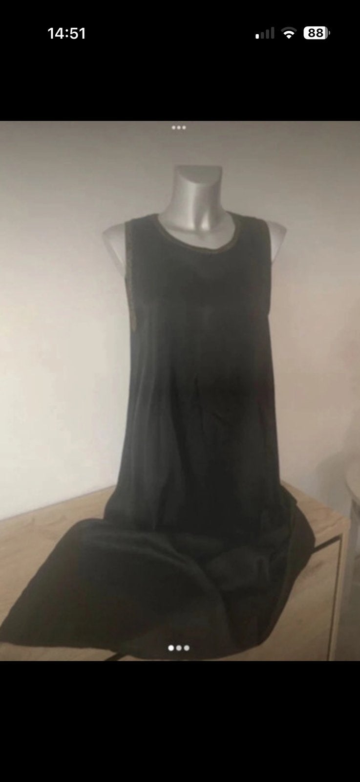 Jurk zwart, Kleding | Dames, Jurken, Ophalen of Verzenden, Zo goed als nieuw, Maat 38/40 (M), Zwart