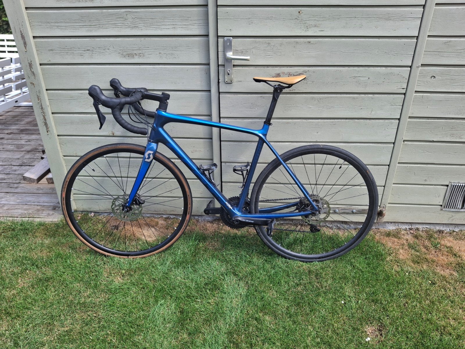 Scott Addict fiets marine blauw, Ophalen, Gebruikt