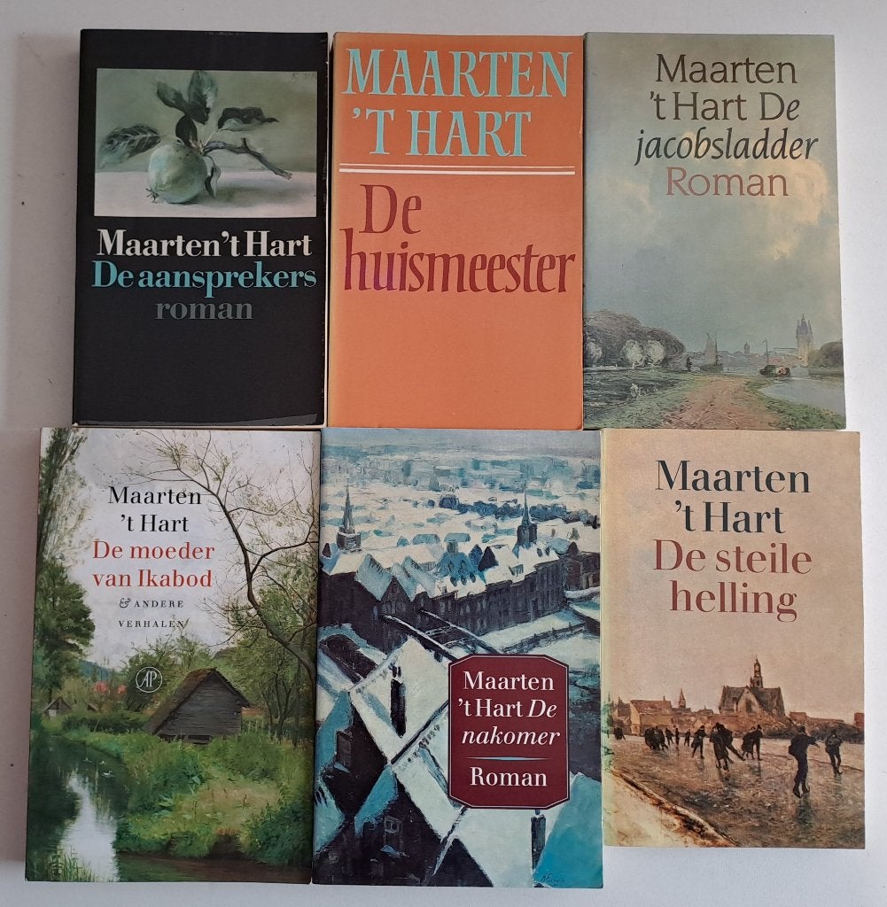 Boeken Maarten ‘t Hart, Ophalen of Verzenden, Gelezen