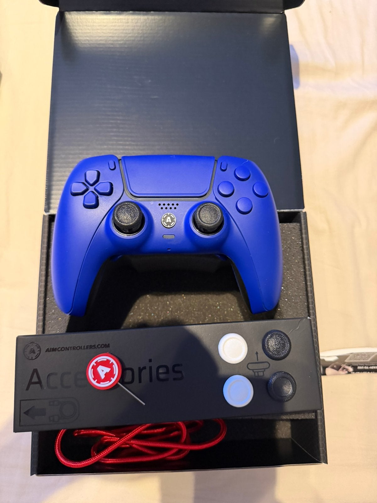 Dualsense aimcontroller met tmr sticks en full kit, Enlèvement, Comme neuf