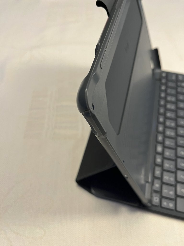 Logitech Slim Folio toetsenbord voor Apple iPad, Computers en Software, Opvouwbaar, Gebruikt, Logi, Azerty