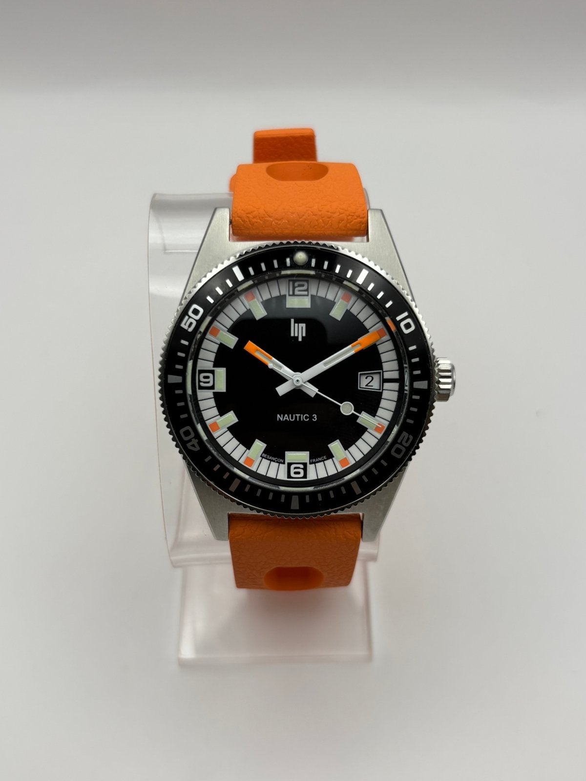 LIP - Nautic 3 - Automatic – 39 mm – black dial – 2026, Enlèvement ou Envoi