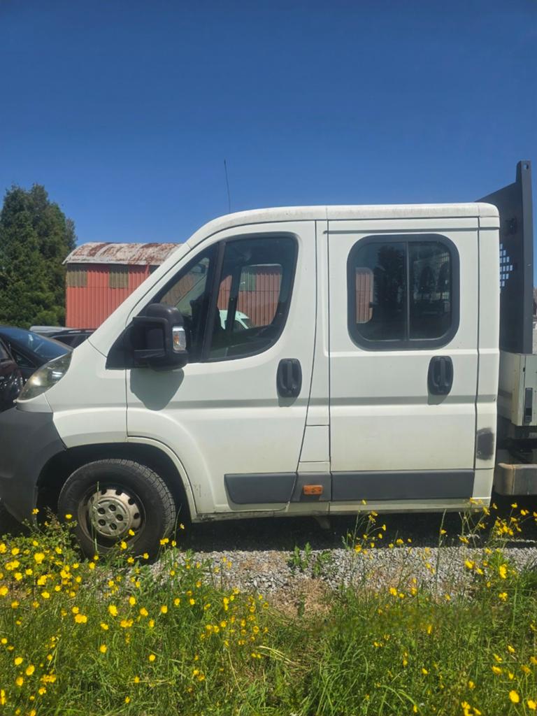 Peugeot boxer double cabine 2013 94500 km ne démarre pas, Stof, Zwart, Wit, Particulier