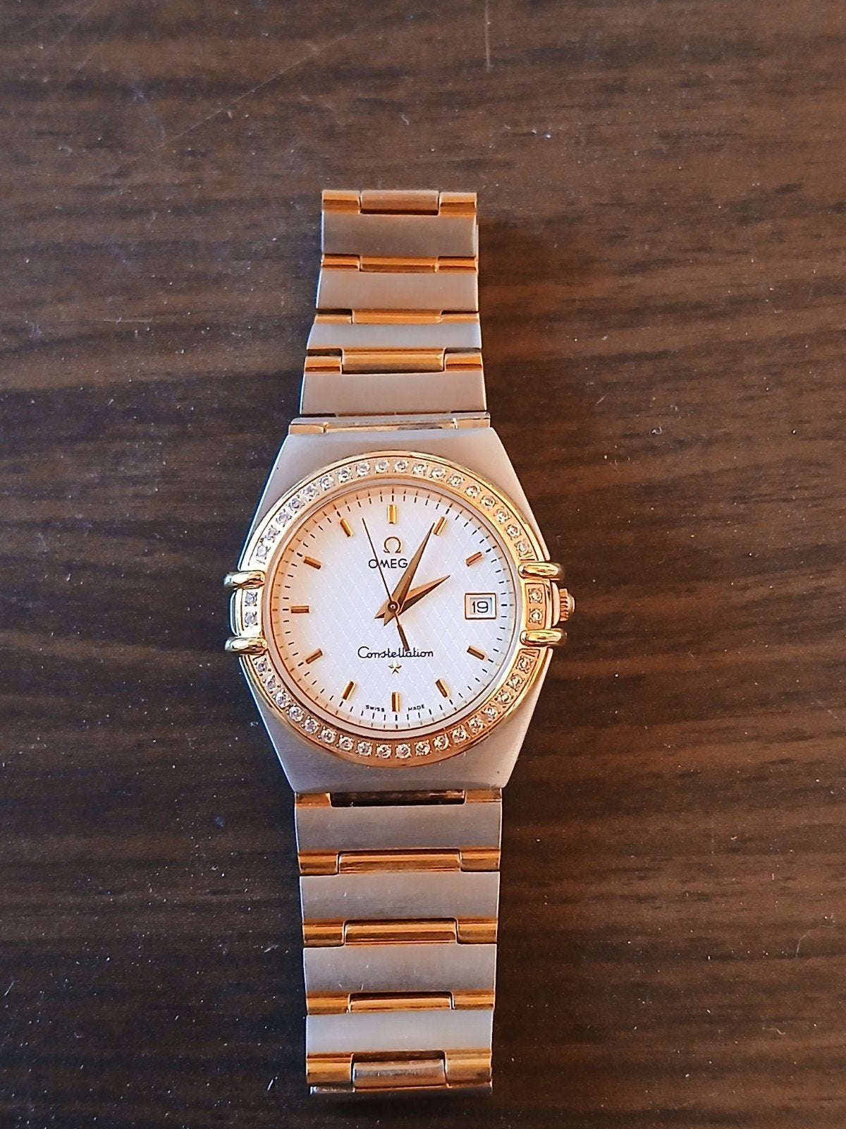 omega constellation Quartz, Handtassen en Accessoires, Ophalen of Verzenden, Nieuw, Polshorloge, Omega