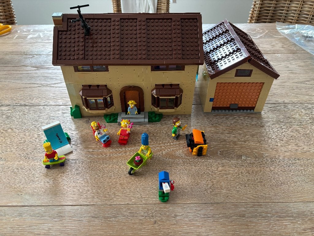 LEGO 71006 The Simpsons House - Compleet - Uitstekende staat, Ophalen, Overige thema's, Lego, Zo goed als nieuw