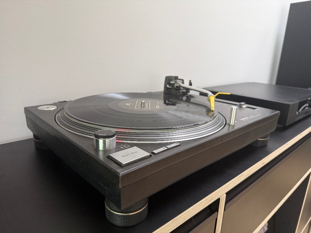 Iconische Technics SL-1210 MK2 incl Tonar Banana cartridge, TV, Hi-fi & Vidéo, Tourne-disques, Enlèvement, Utilisé, Tourne-disque