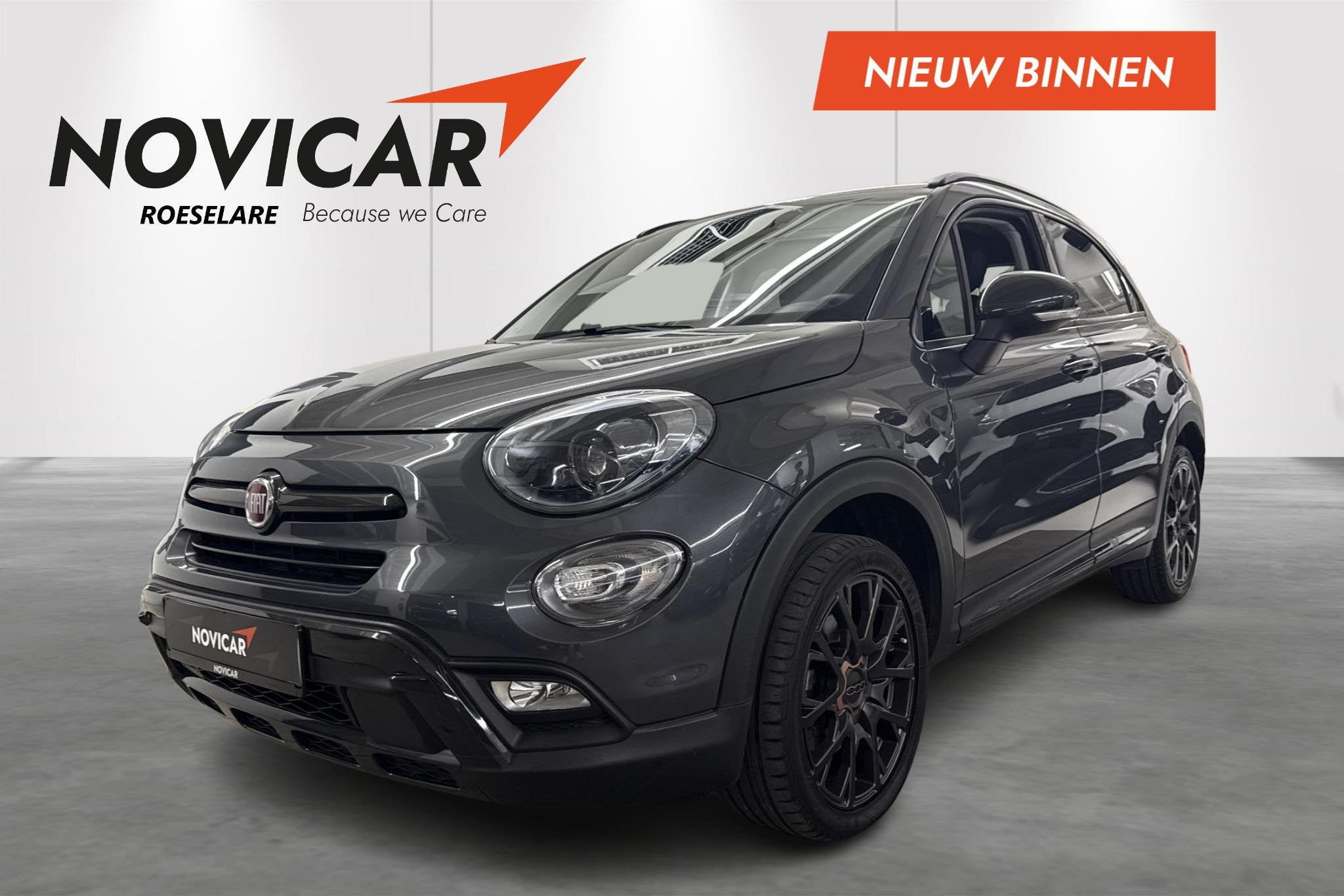 Fiat 500X 1.6 E-Torq 110 Sport, Autos, Fiat, Argent ou Gris, Boîte manuelle, 500X, 5 portes