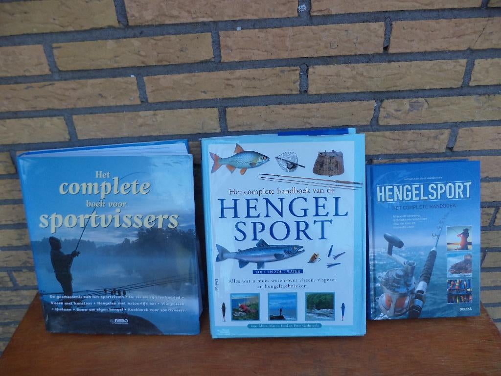 Boeken hengelsport, Boeken, Ophalen, Watersport en Hengelsport