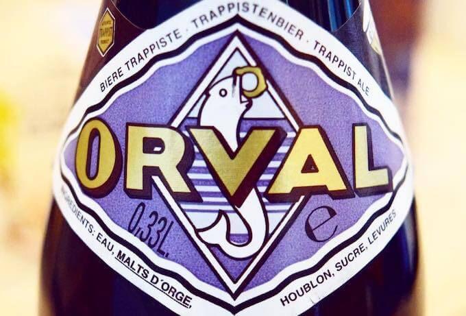 Metalen reclamebord Orval logo fles - retro vintage mancave, Ophalen of Verzenden, Nieuw, Reclamebord, Plaat of Schild, Overige merken