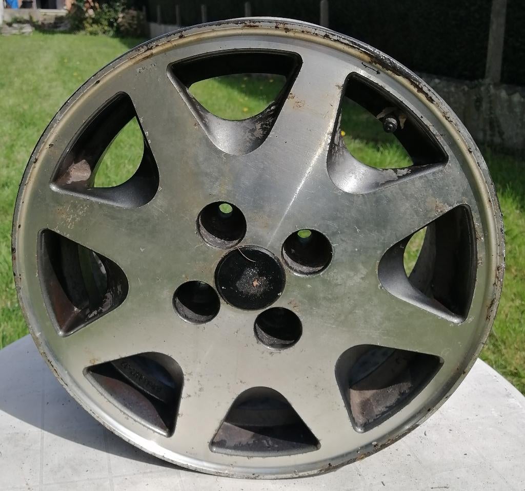 Originele Lancia Lichtmetalen Velgen – 14 inch, Auto-onderdelen, Ophalen, 14 inch, Gebruikt, Velg(en)