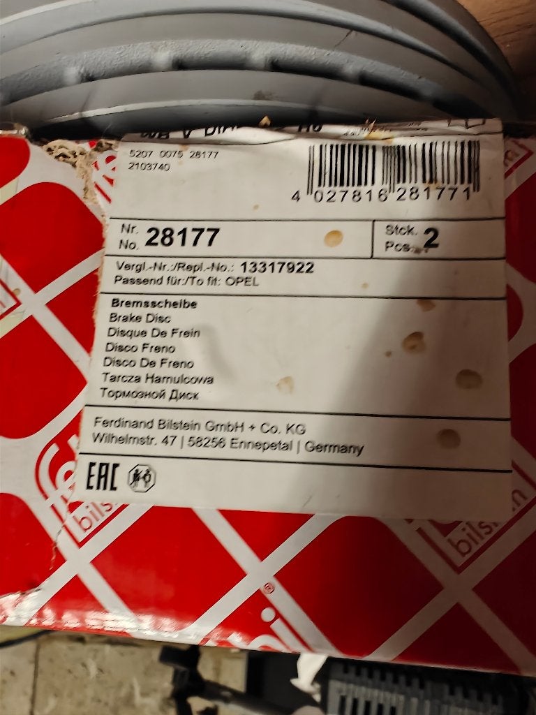 Disque de frein Opel Corsa, Enlèvement, Neuf, Opel