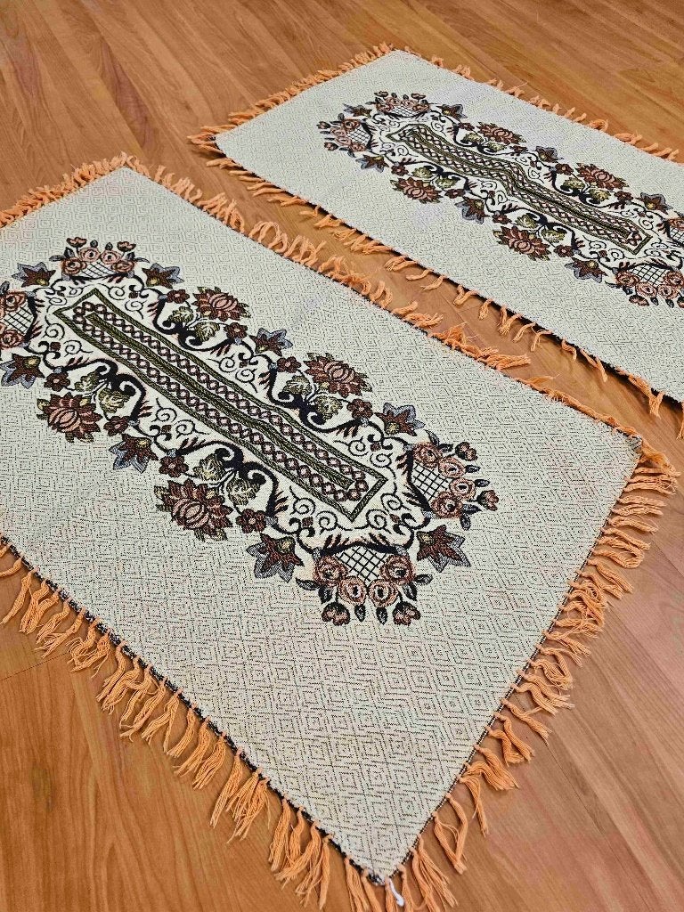 Ensemble de taies d'oreiller vintage 75/44, Enlèvement ou Envoi, Utilisé, Autres couleurs