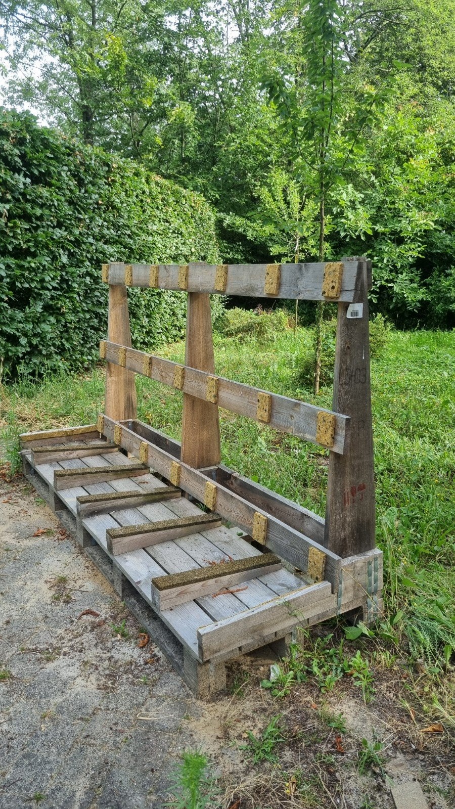 Fenêtres et portes à cadre en verre/cadre de transport, Bricolage & Construction, Enlèvement, Comme neuf, Autres types