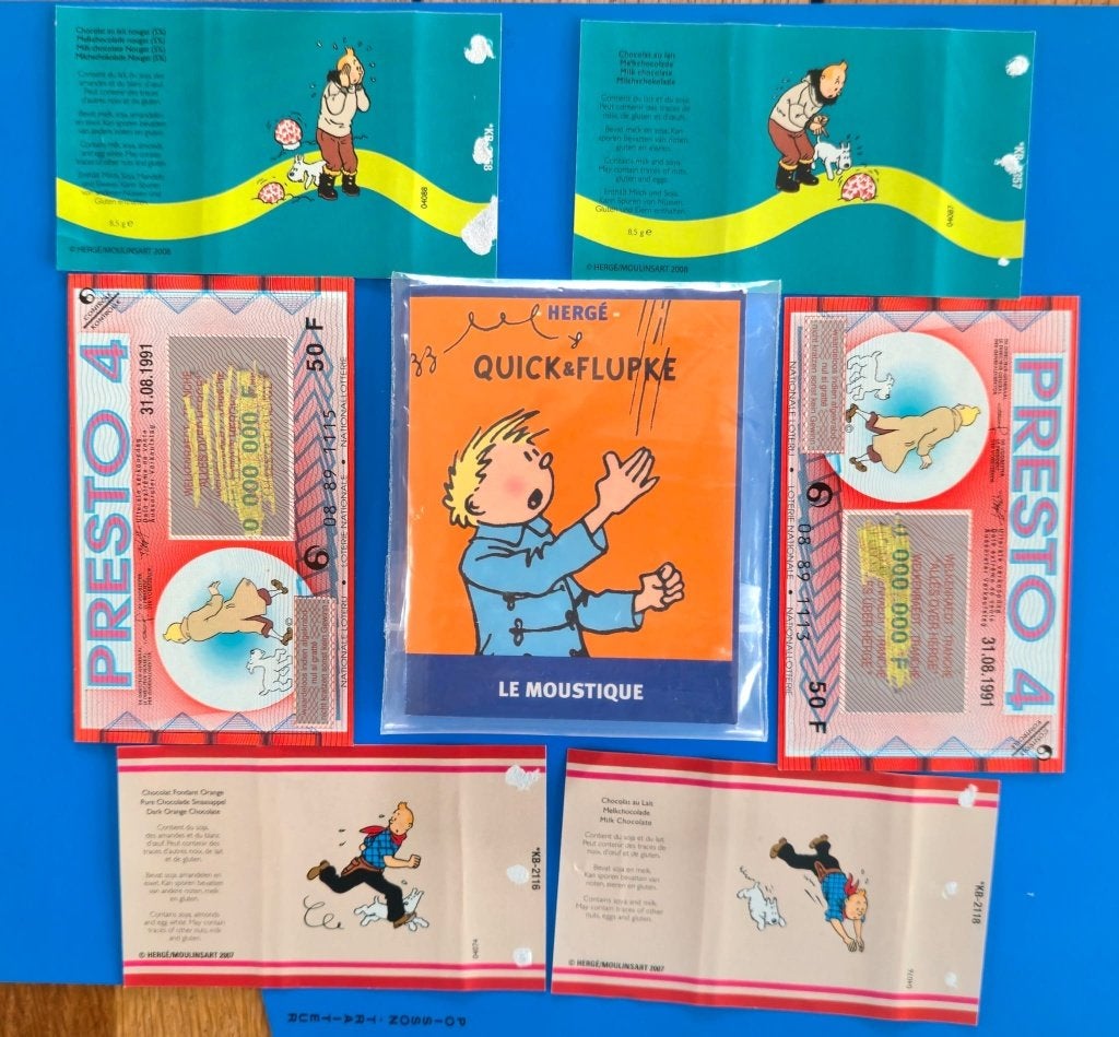 HERGE -QUICK-FLUPKE5 LIVRET 4CM, Enlèvement ou Envoi