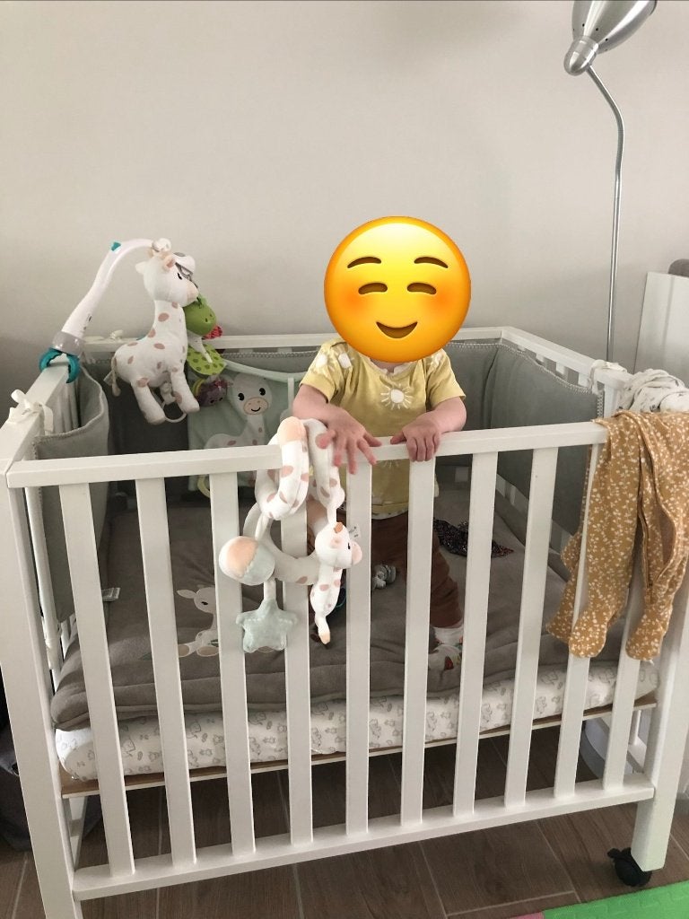 Box met toebehoren, Kinderen en Baby's, Babyparken, Ophalen, Gebruikt, Rechthoekig, Wieltjes