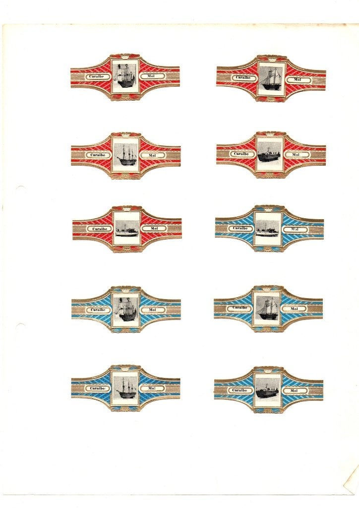BRACELETS À CIGARES D'EXPÉDITION DES CARAÏBES, Enlèvement ou Envoi, Neuf
