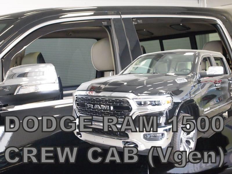 Dodge Ram 1500 donker getint zijwindschermen visors fenders, Ophalen of Verzenden