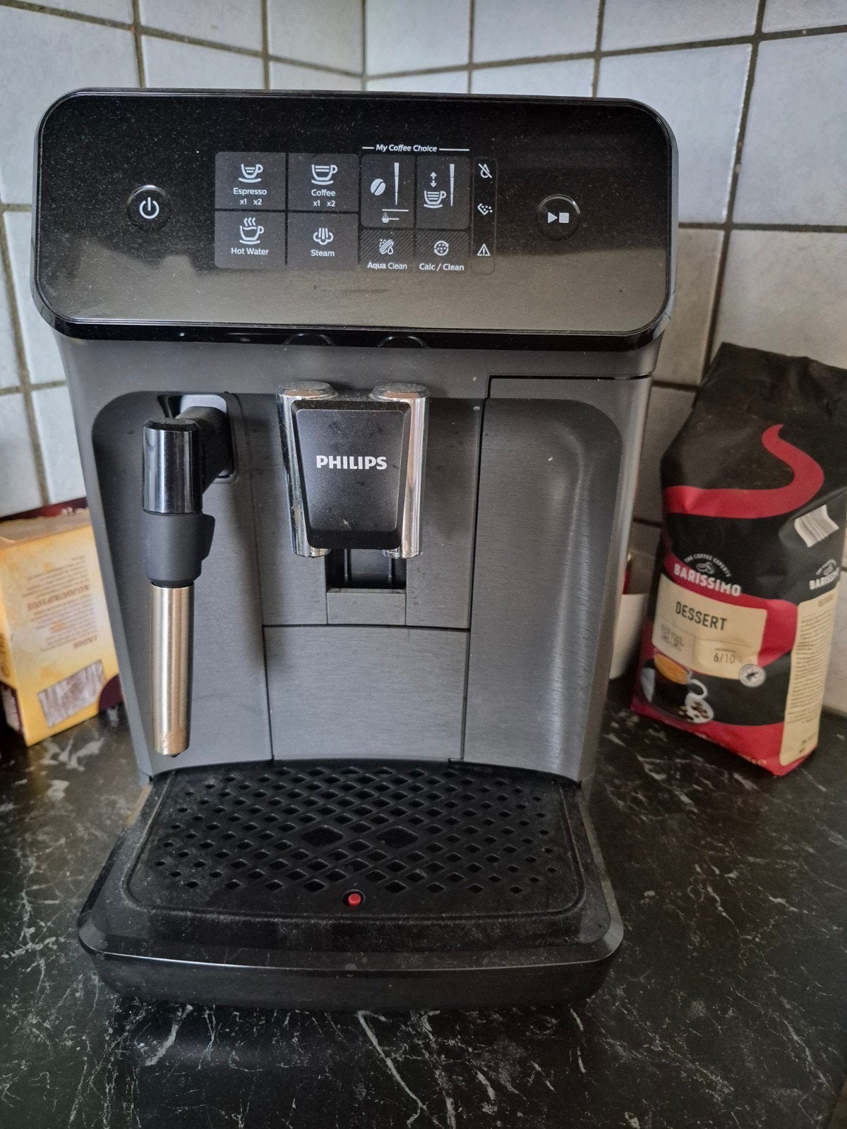 koffie machiene fhilips, Elektronische apparatuur, Ophalen, Afneembaar waterreservoir, 10 kopjes of meer, Koffiebonen