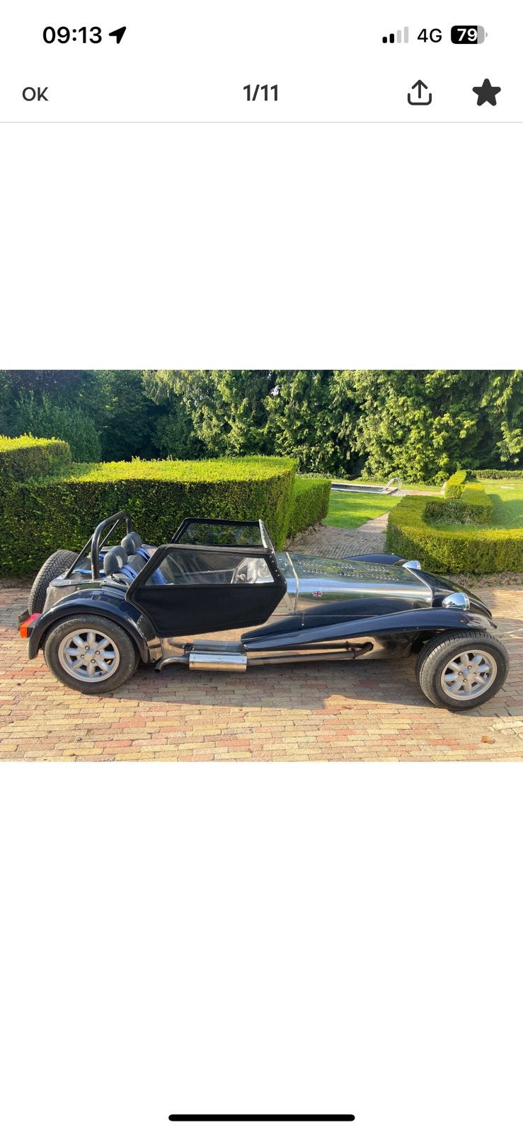 Caterham super seven replic, Auto's, Oldtimers, Overige merken, Cabriolet, Particulier, Te koop