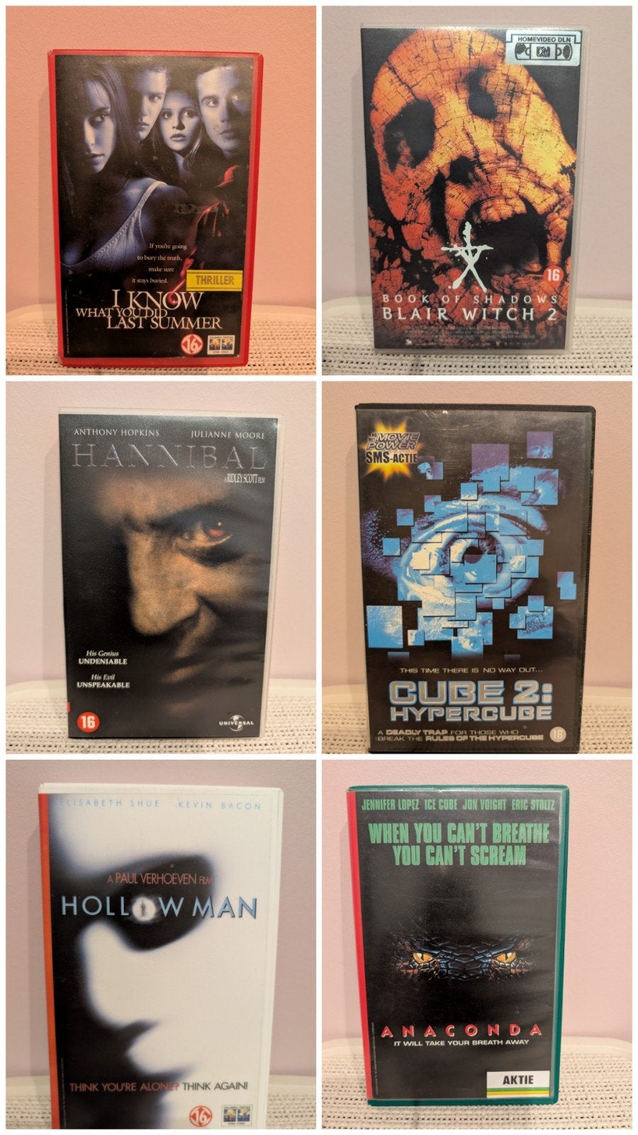 17 VHS Ex Rental, Enlèvement ou Envoi, VHS