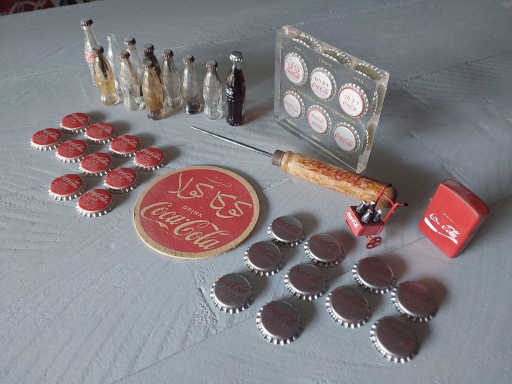 Coca Cola Verzameling ijspriem ,mini flesjes enzv, Verzamelen, Ophalen of Verzenden