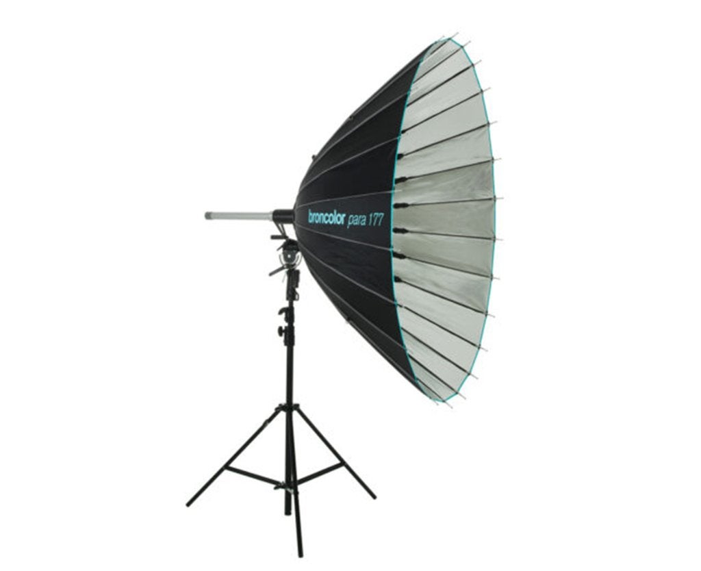 Broncolor Para 177 + Siros 400 S + accessoires – Bxl, Variable, Broncolor, Comme neuf, Enlèvement
