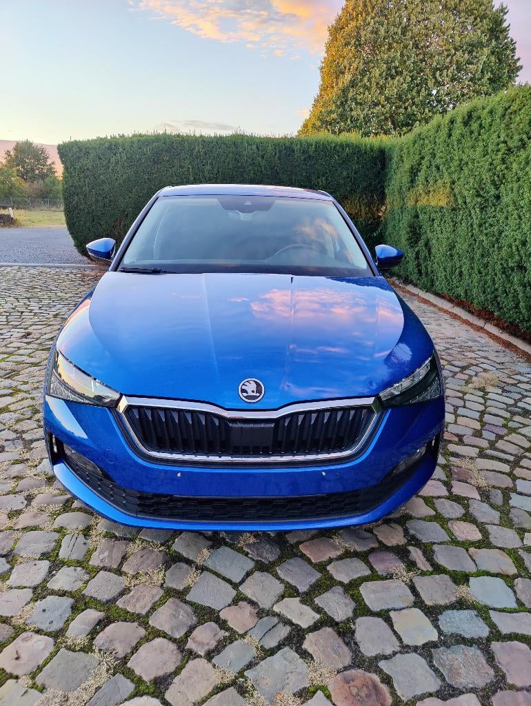 Skoda Scala 1.0 TSI Ambition, Auto's, Skoda, Voorwielaandrijving, Blauw, 127 g/km, 5 deurs