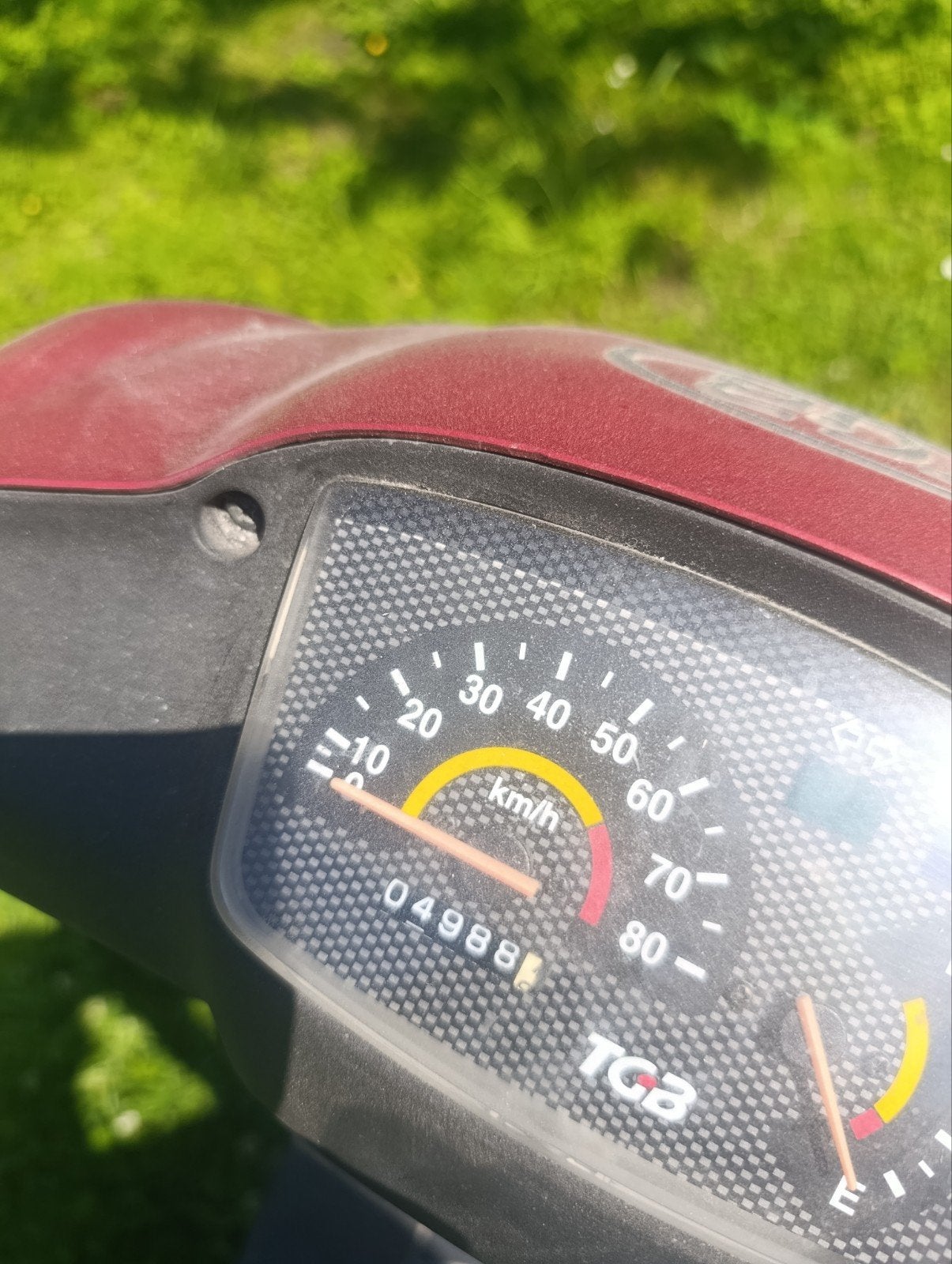 Tgb 203 à deux temps avec 4988 km, Enlèvement