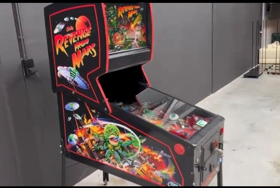 Flipperkast Revenge From Mars - Bally, Ophalen, Gebruikt, Bally, Overige soorten
