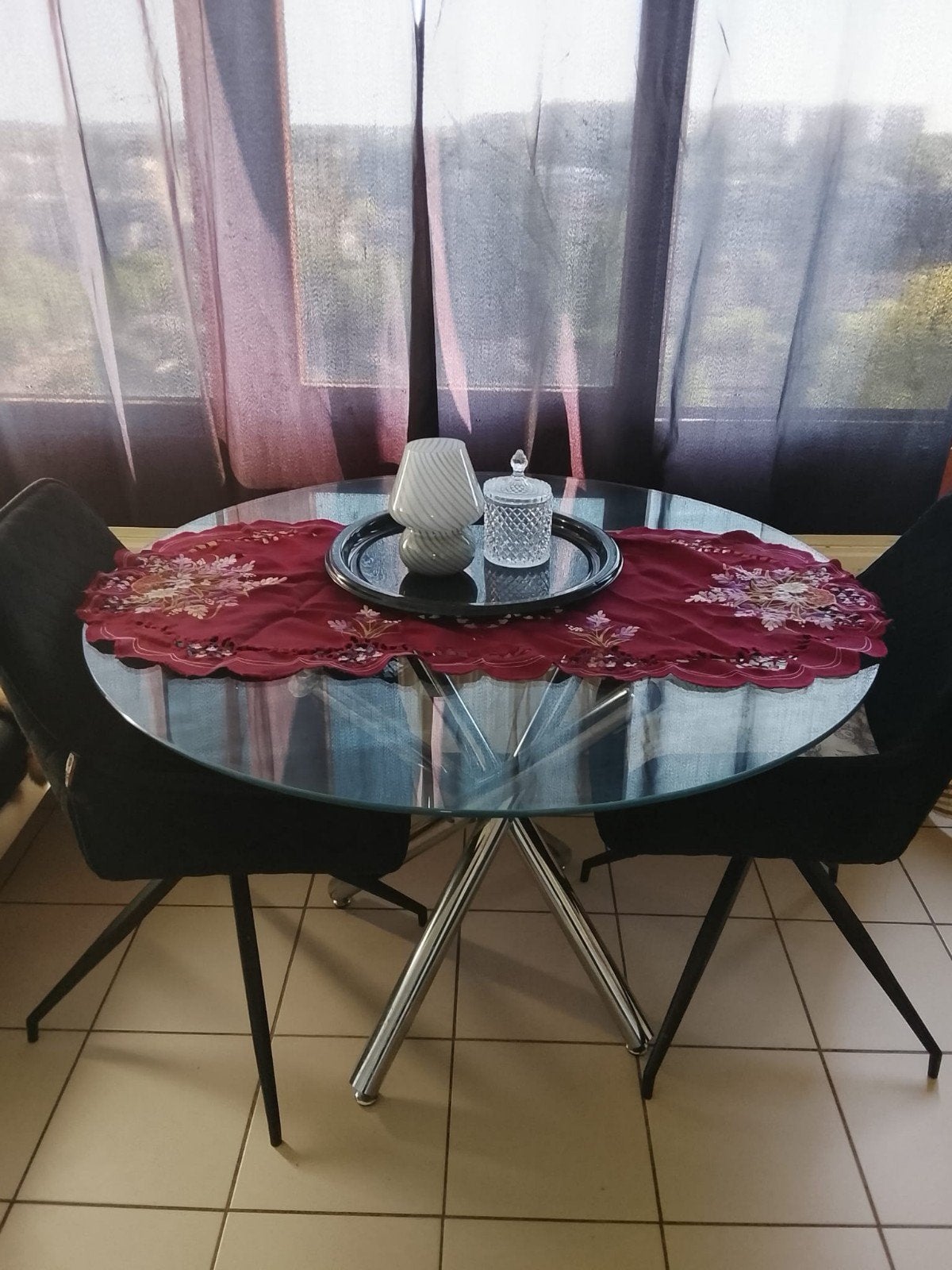 Table en verre, Jardin & Terrasse, Enlèvement ou Envoi