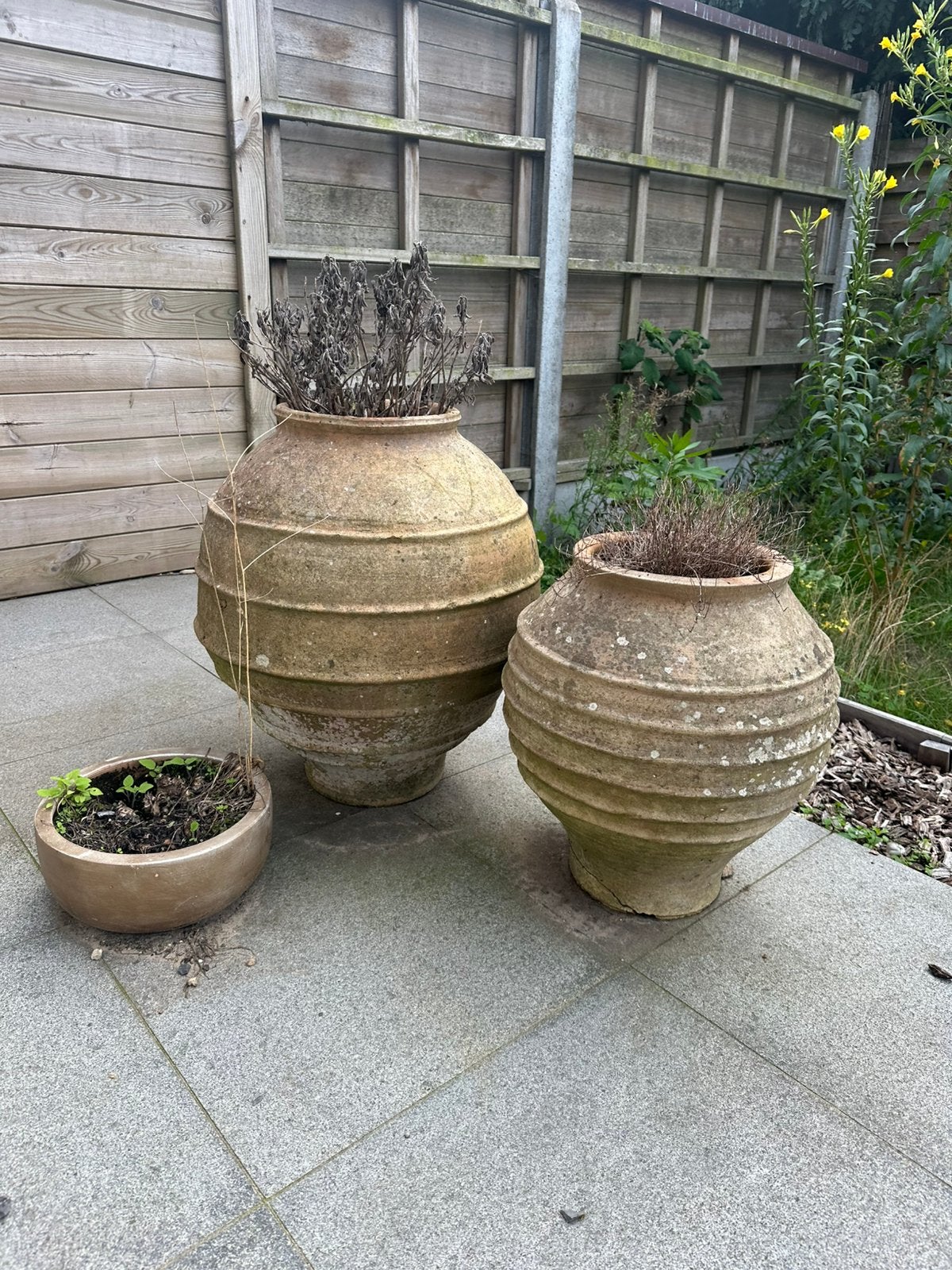 Gratis bloempotten indische kruiken oud potten, Jardin & Terrasse, Enlèvement, Utilisé